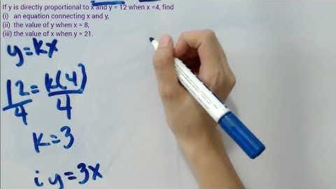 Direct Variation (Grade 9)