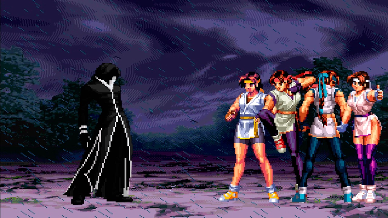 [KOF Mugen] Essence of Darkness vs Yuri Sakazaki Team