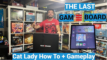 The Last GameBoard Digital Board Game Console - Cat Lady How To Play + Gameplay Showcase!
