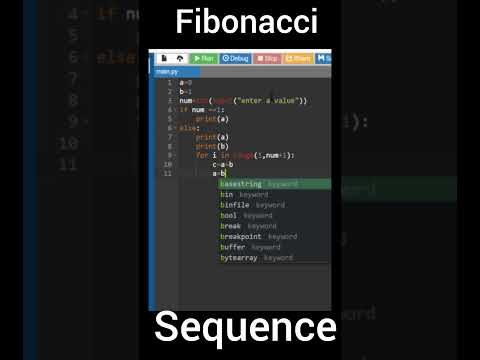 Print Fibonacci sequence