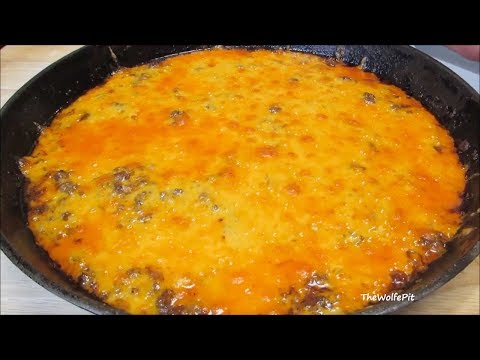 Skillet Chili Cheese Nacho Dip! - EASY Super Bowl Recipe