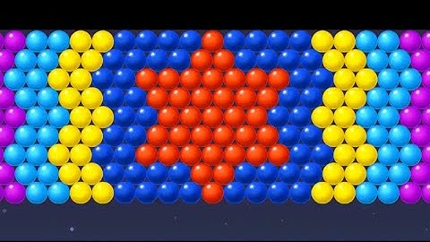 bubble shooter  space game play video level 11 । @AayushRoy