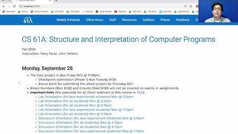 61A Fall 2020 Lecture 13 Video 1