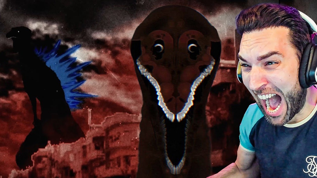 GODZILLA ahora DEVORA HUMANOS! | Cintas Perturbadores sobre Godzilla: Bloodbath 