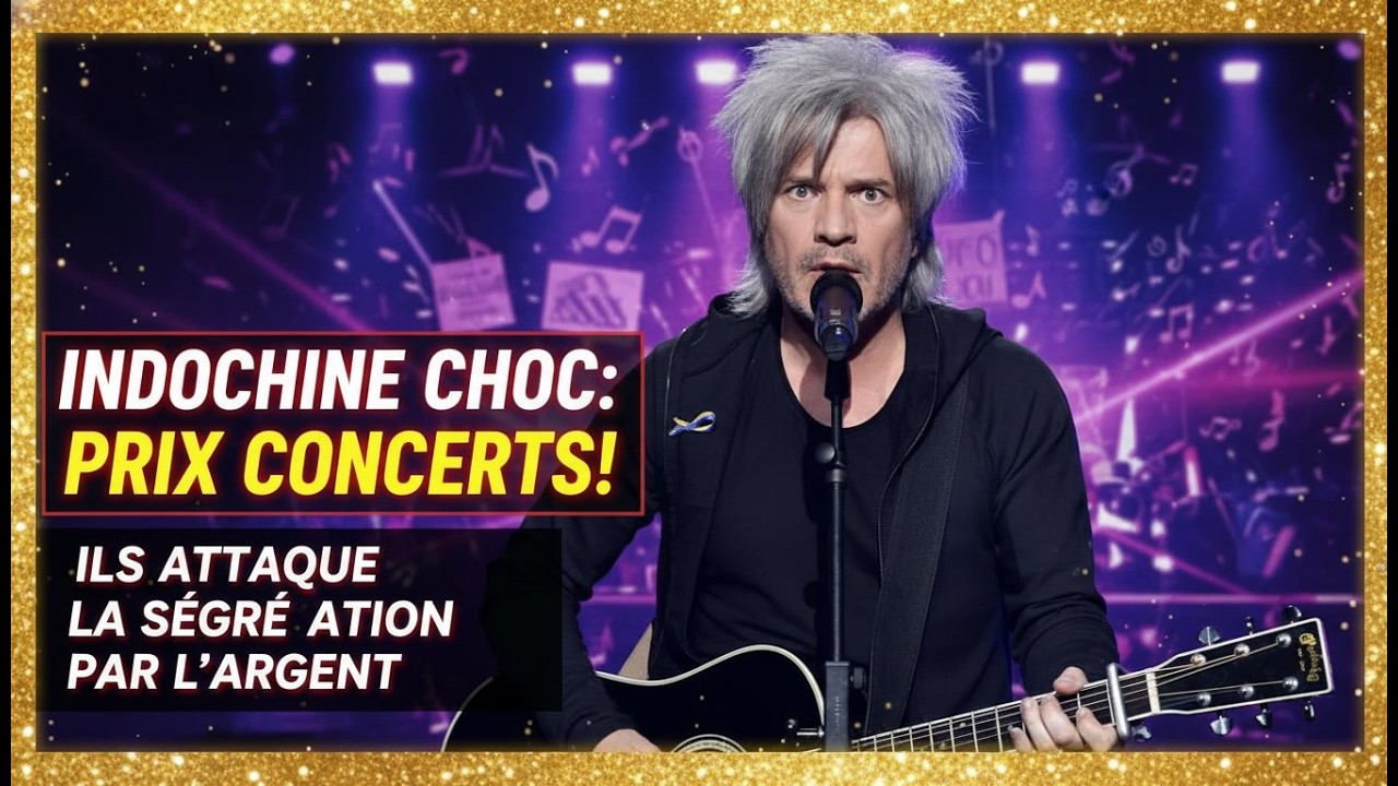 Indochine attaque la tarification des concerts aux Victoires de la Musique