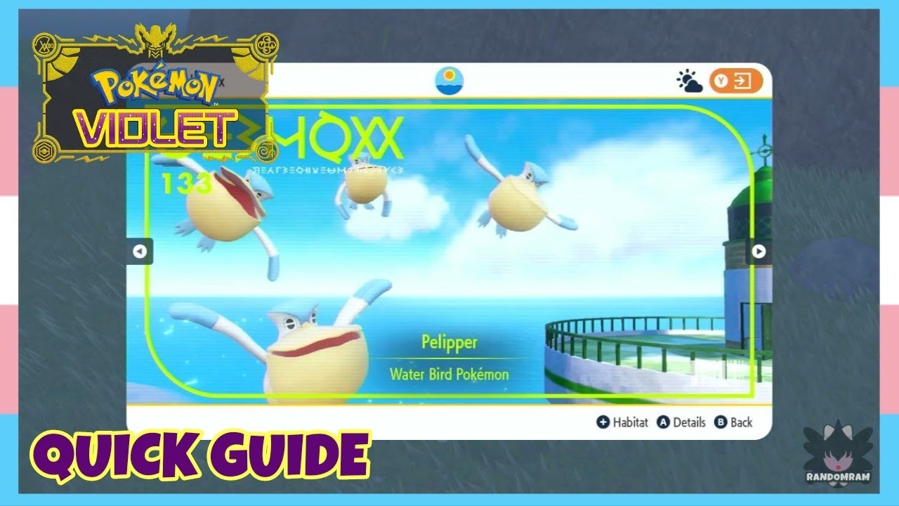 Where To Catch Pelipper In Pokemon Scarlet & Violet | Location Quick Guide