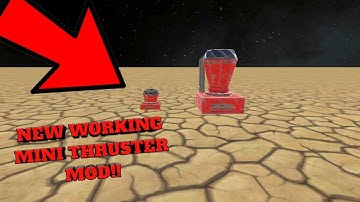 How to activate the Mini thruster mod. Tutorial By Kripsis. Evertech Sandbox