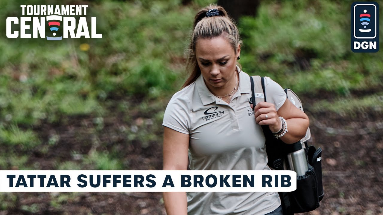 Kristin Tattar to Miss Oregon DGPT Events With Broken Rib Tournament Central on Disc Golf