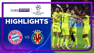 Bayern Munich 1-1 Villarreal | Champions League 21/22 Match Highlights