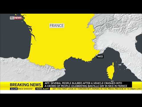Breaking News: Several Injured In Nice, France