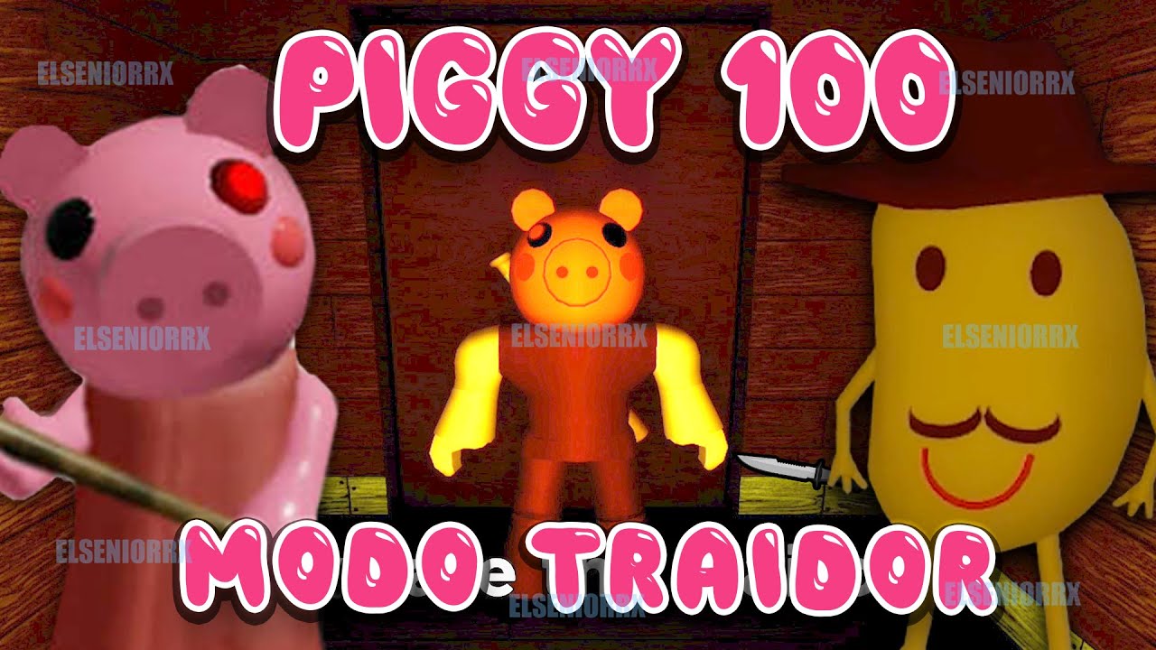 Piggy 100 Players Pero Modo Traidor Piggy Roblox Elseniorrx Roblox Youtube - nunca compres este personaje roblox youtube