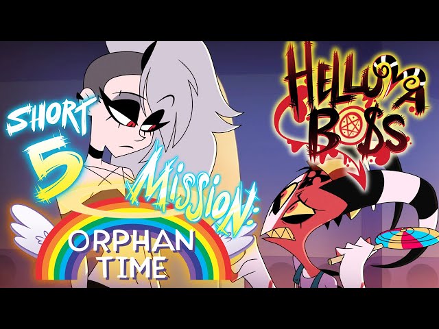 HELLUVA SHORTS 5 // MISSION: ORPHAN TIME // HELLUVA BOSS Video Thumbnail