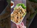 鶏むね肉で作る超シンプルなスティックチキン♪片手でつまめるから手が止まらんくなる