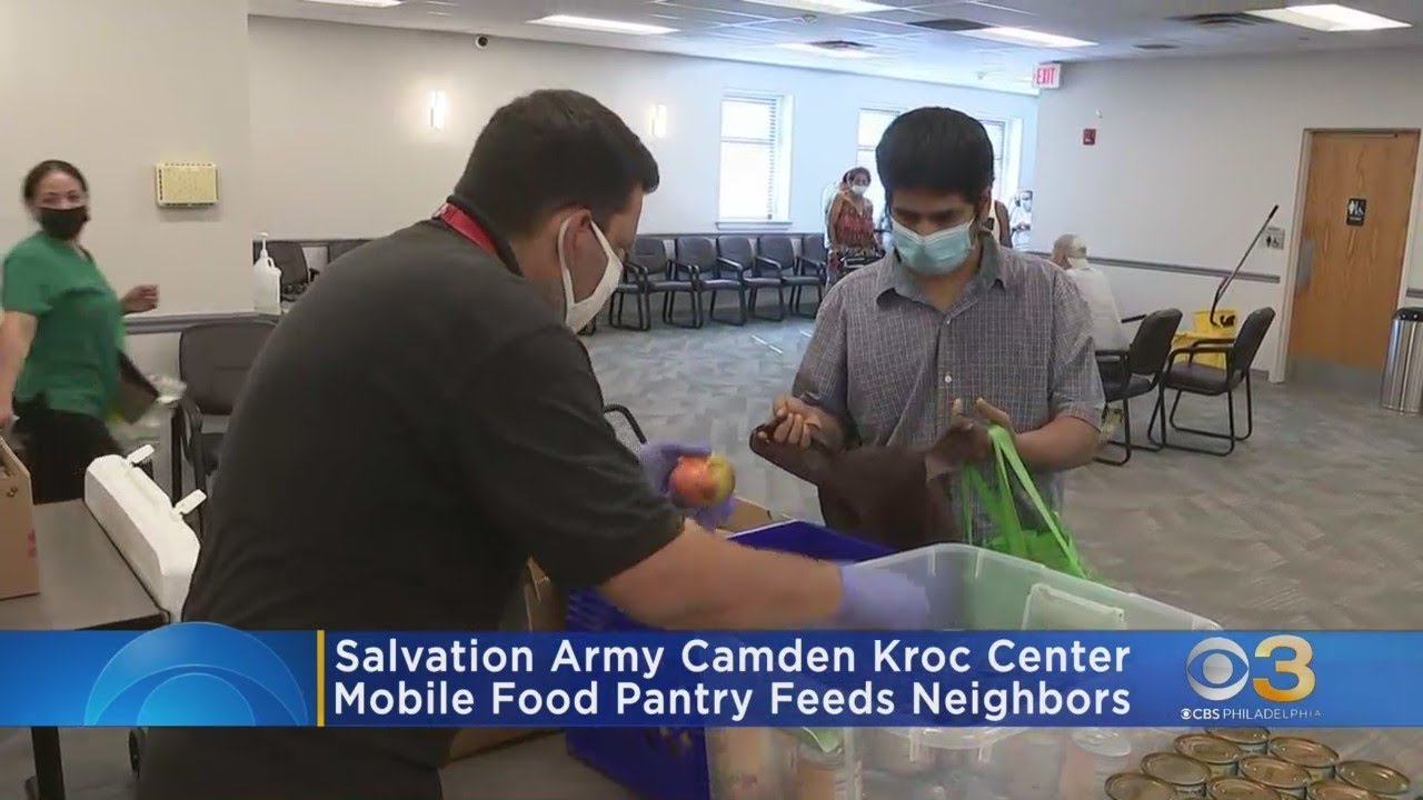 Salvation Army s Mobile Food Pantry In Camden Helping Feed Neighbors Salvation Army s Mobile Food Pantry In Camden Helping Feed Neighbors