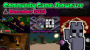 Community Game Showcase (December 2024)