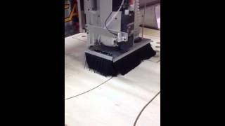 Camaster CNC creating golf club rack part 3