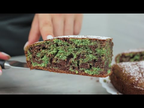 Видео рецепт Шоколадно-мятный пирог