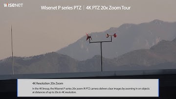 Wisenet P 4K IR PTZ PNP-9200RH Demo