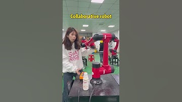 Collaborative robot. #sixaxisrobot  #industrialrobot #factory #robotics #automatic