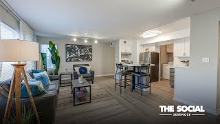 FSU Student Apartments I 4-Bed Osceola Floorplan I The Social Seminole I Tallahassee Student Housing