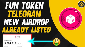 Fun Token Telegram Bot || Fun Token Quiz answers || Fun Token Telegram Withdrawal || New Airdrop