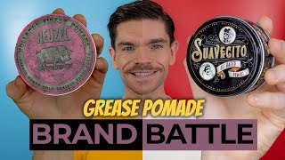 Reuzel Grease Pomade vs. Suavecito Oil-Based Pomade | Brand Battle