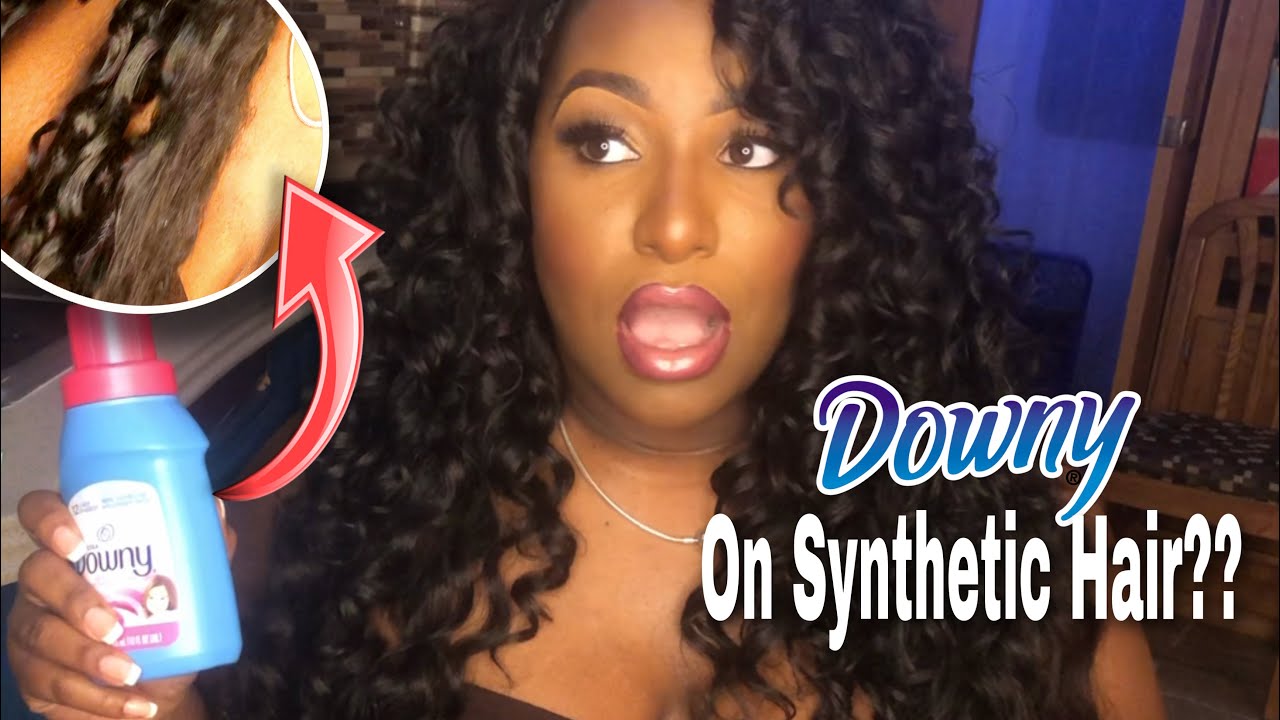 How to DETANGLE Nappy Crochet Braids | Fabric Softer to Revive Curly Crochet Hair??