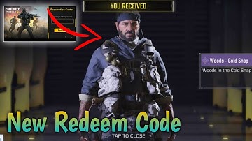 Call Of Duty Mobile Redeem Code September 2022 | New Redeem Code Codm | Today Redeem Code Codm 2022