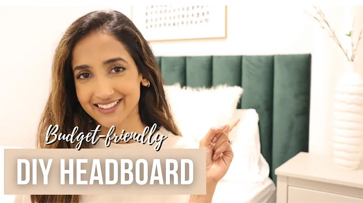 DIY Channel Tufted Headboard- Budget Friendly- Boho Glam Style