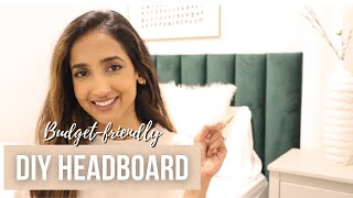 DIY Channel Tufted Headboard- Budget Friendly- Boho Glam Style screenshot 1