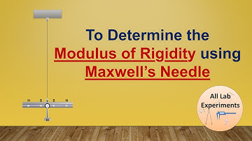 Maxwell Needle Experiment | Modulus of Rigidity | Practical File