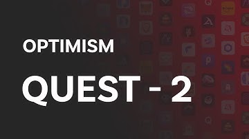 Optimism Quests- 2 (Rubicon- Granary- Synapse)