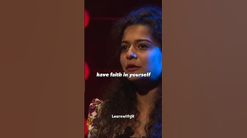 Most importantly, learn to embrace the randomness💯 Mithila Palkar #learnwithjr #shorts #viralshorts