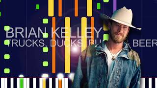 Brian Kelley - TRUCKS, DUCKS, BUCKS & BEER (PRO MIDI FILE REMAKE) - "in the style of"