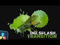 Ink Splash Transition in Davinci Resolve | Full Tutorial |