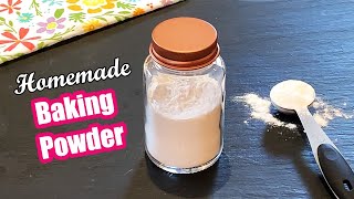 How To Make Baking Powder At Home  Homemade Baking Powder Recipe