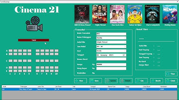 Program Aplikasi Pemesanan Tiket Bioskop VB.NET