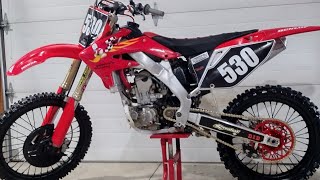 2005 Honda CRF250R #holland530 #Bonzisuspension #cdavismxmechanics #hollandsjunkremovalllc