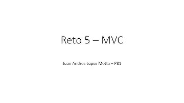 Reto 5 - MVC Juan Andres Lopez Motta P81 MisionTIC UNAL