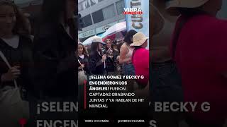 ¡Selena Gomez y Becky G encendieron Los Ángeles! Fueron captadas grabando juntas y ya hablan de hit