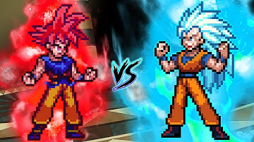 🎈GOKU SSG V7 VS GOKU SSJ3 BLUE IN JUMP FORCE MUGEN