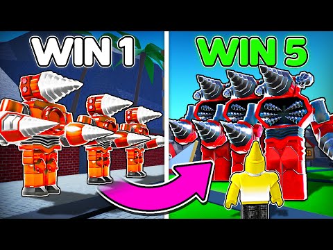 Winning EVOLVES My Units in Toilet Tower Defense!