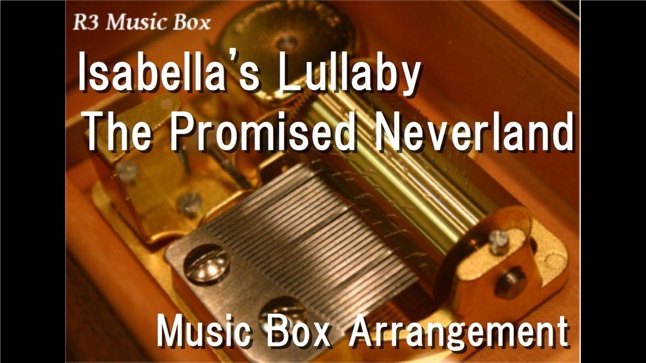 The Promised Neverland HAND CRANK Wooden MUSIC BOX Isabella’s ￼Lullaby 35-76 