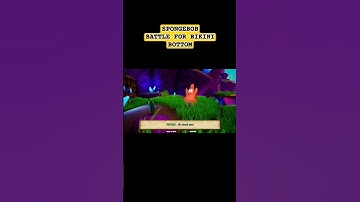 Plankton has it figured out -Spongebob battle for bikini bottom #gaming #shorts  #cutscenes #fyp