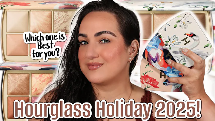 NEW HOURGLASS HOLIDAY PALETTES 2025! Testing Out The Deer, Fox & Swan Palettes!