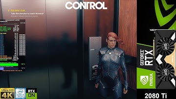 Control High Settings , Ray Tracing Medium DLSS 4K | RTX 2080 Ti | i9 9900K 5.1GHZ