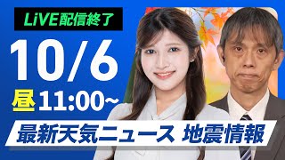 ウェザーニュースの配信のサムネイル画像