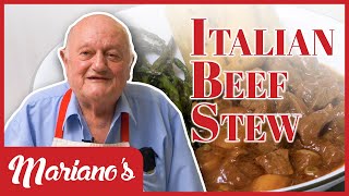 How to Make Italian Beef Stew (Spezzatino di Manzo)  Easy Recipe! | Mariano's Cooking | S2E5