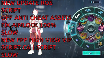 New Update Ros Script Fix Aimlock 100% | FPP High View Brutal Gameplay Safe