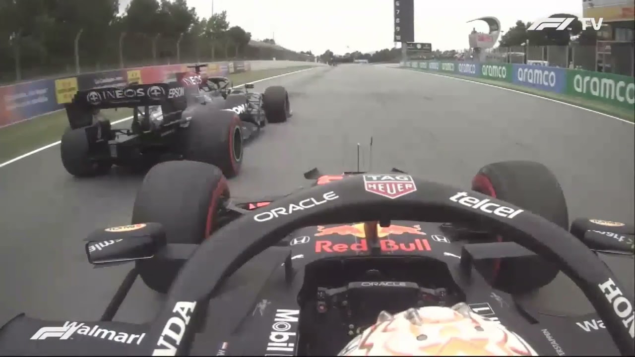 verstappen spain 2021 aggressive start onboard